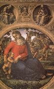 The Madonna and the Nino with prophets, Luca Signorelli
